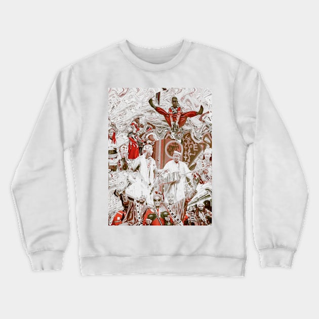 Moroccan Feast V2 Crewneck Sweatshirt by walil designer